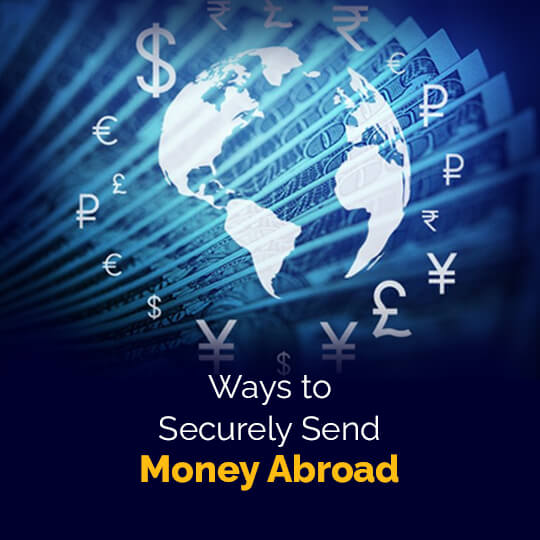 Send money online abroad