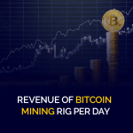Akommes vu Bitcoin Mining Rig pro Dag