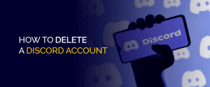 How to delete a discord account