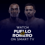 Smart TV'de Alberto Puello - Rolando Romero'yu izleyin