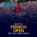 Oglądaj French Open na PS4 i Xbox