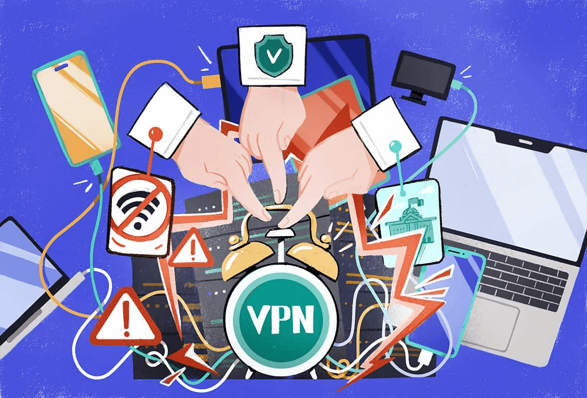 Wpływ na wydajność VPN