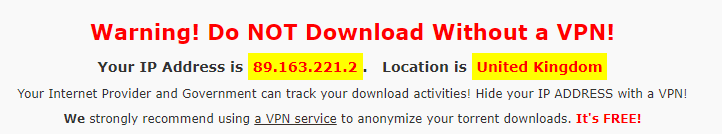 do not download without a vpn