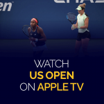 شاهد بطولة الولايات المتحدة المفتوحة على Apple TV