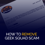 Come rimuovere Geek Squad Scam