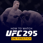 How to Watch UFC 295 on Firestick