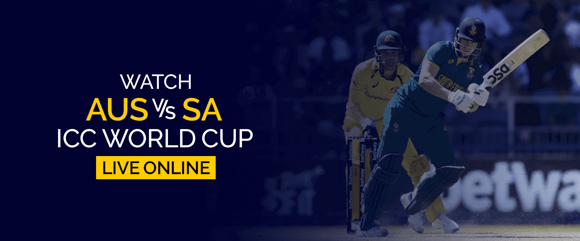 Sehen Sie sich AUS vs. SA ICC World Cup live online an