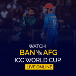 شاهد BAN vs AFG ICC كأس العالم مباشرة عبر الإنترنت
