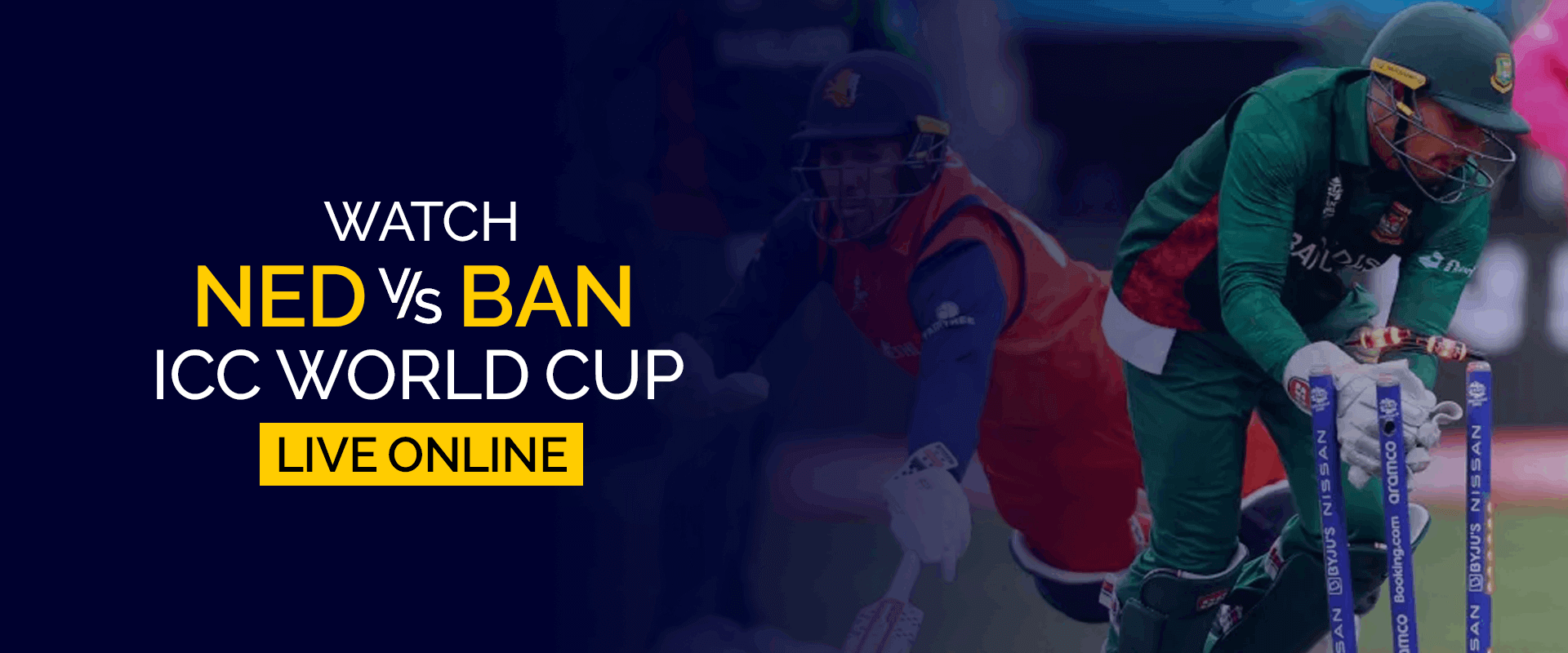 Guarda la Coppa del mondo ICC Olanda vs Bangladesh in diretta online
