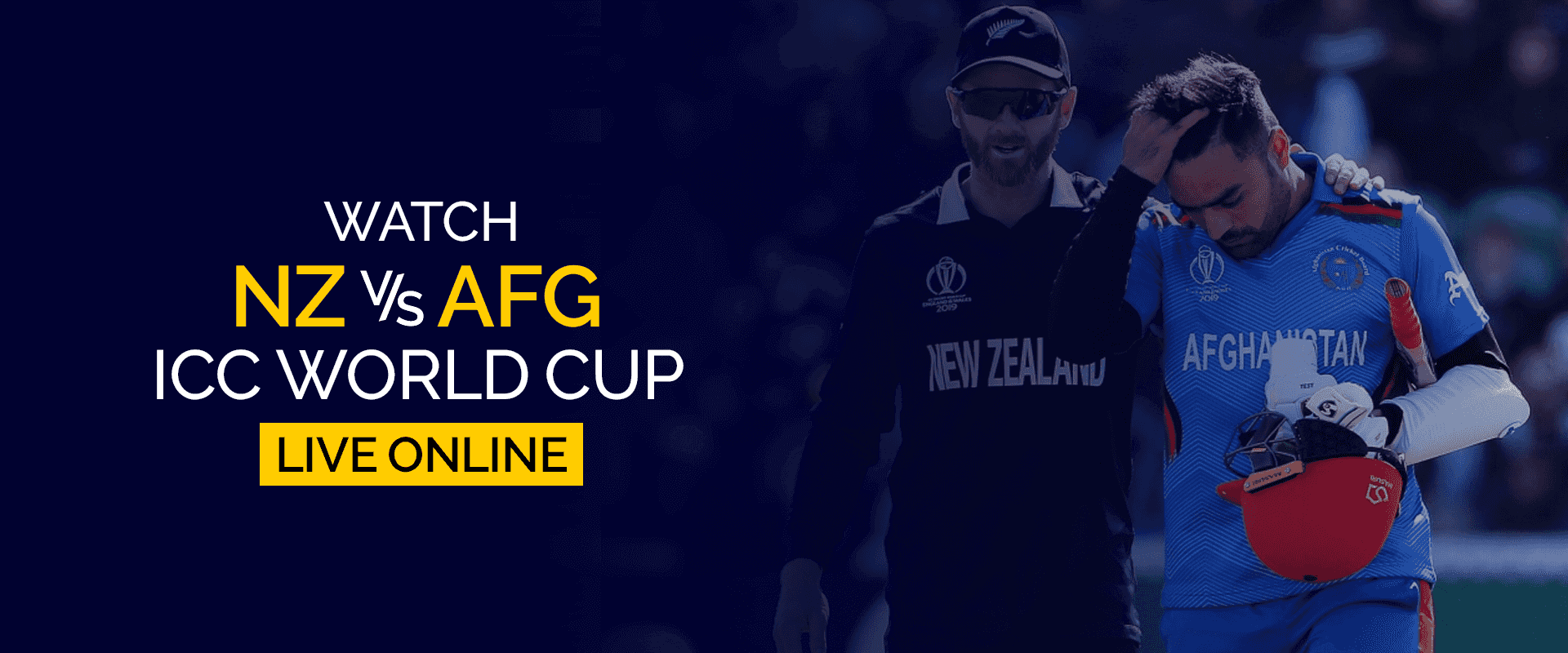 Oglądaj Puchar Świata ICC Nowa Zelandia vs Afganistan na żywo w Internecie