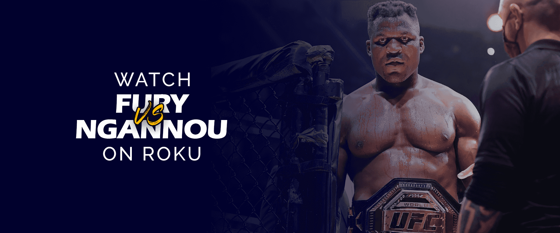 Watch Tyson Fury vs. Francis Ngannou on Roku