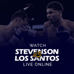 شاهد مباراة شاكور ستيفنسون ضد إدوين دي لوس سانتوس مباشرة على الإنترنت