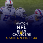 NFL Bills vs Chargers maçını Firefox'ta izleyin