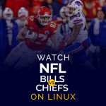Guarda NFL Buffalo Bills contro Kansas City Chiefs su Linux