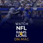 Mac'te NFL Los Angeles Rams ve Detroit Lions maçını izleyin