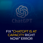 Fix ChatGPT är vid kapacitet just nu-fel