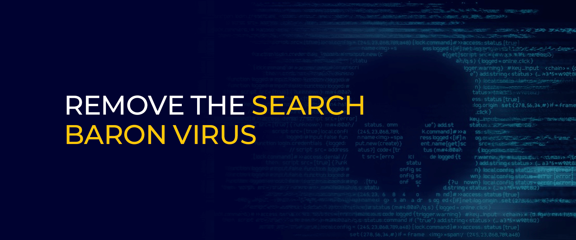 Remove the Search Baron Virus
