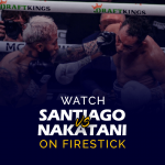 Смотрите игру Алехандро Сантьяго против Хунто Накатани на Firestick