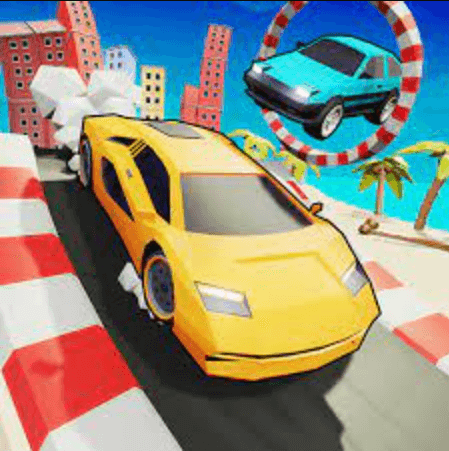 Crazy Cars-spellen op Poki