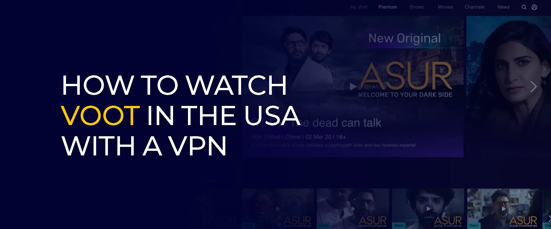 Jak oglądać Voot w USA za pomocą VPN