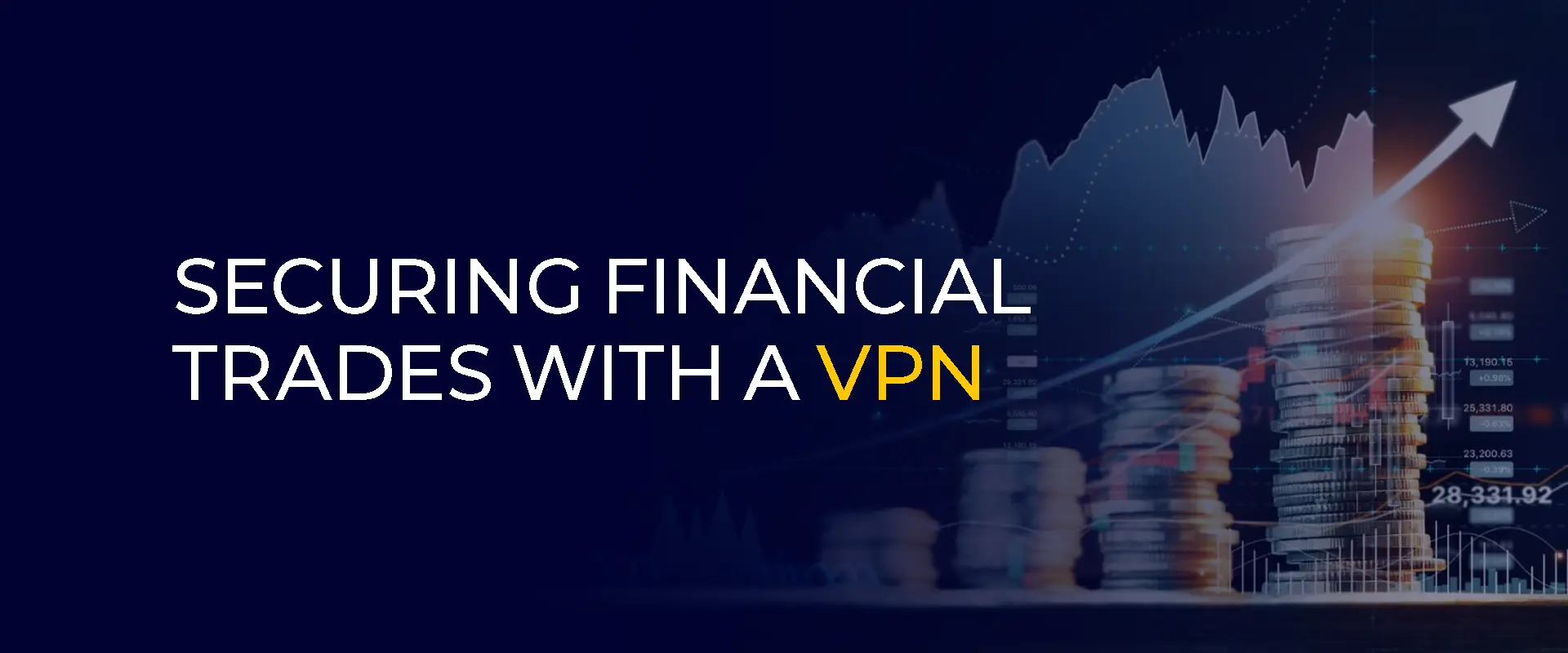 Protegendo negociações financeiras com uma VPN
