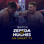 Kuckt de William Zepeda vs Maxi Hughes op Smart TV