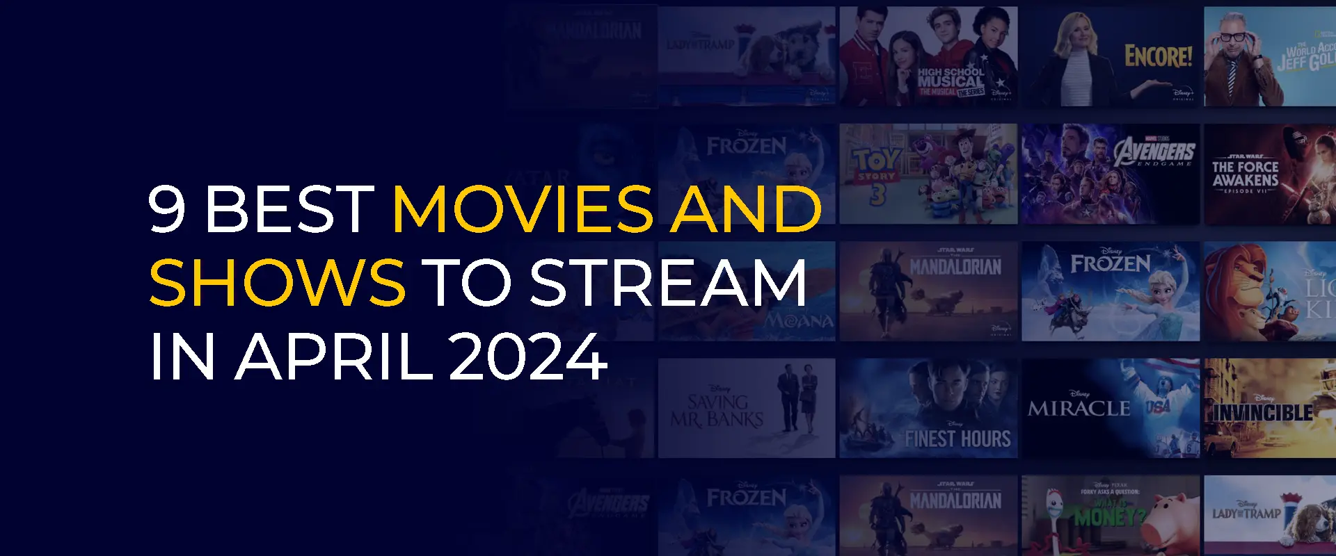 9 bästa filmer och program att streama i april 2024