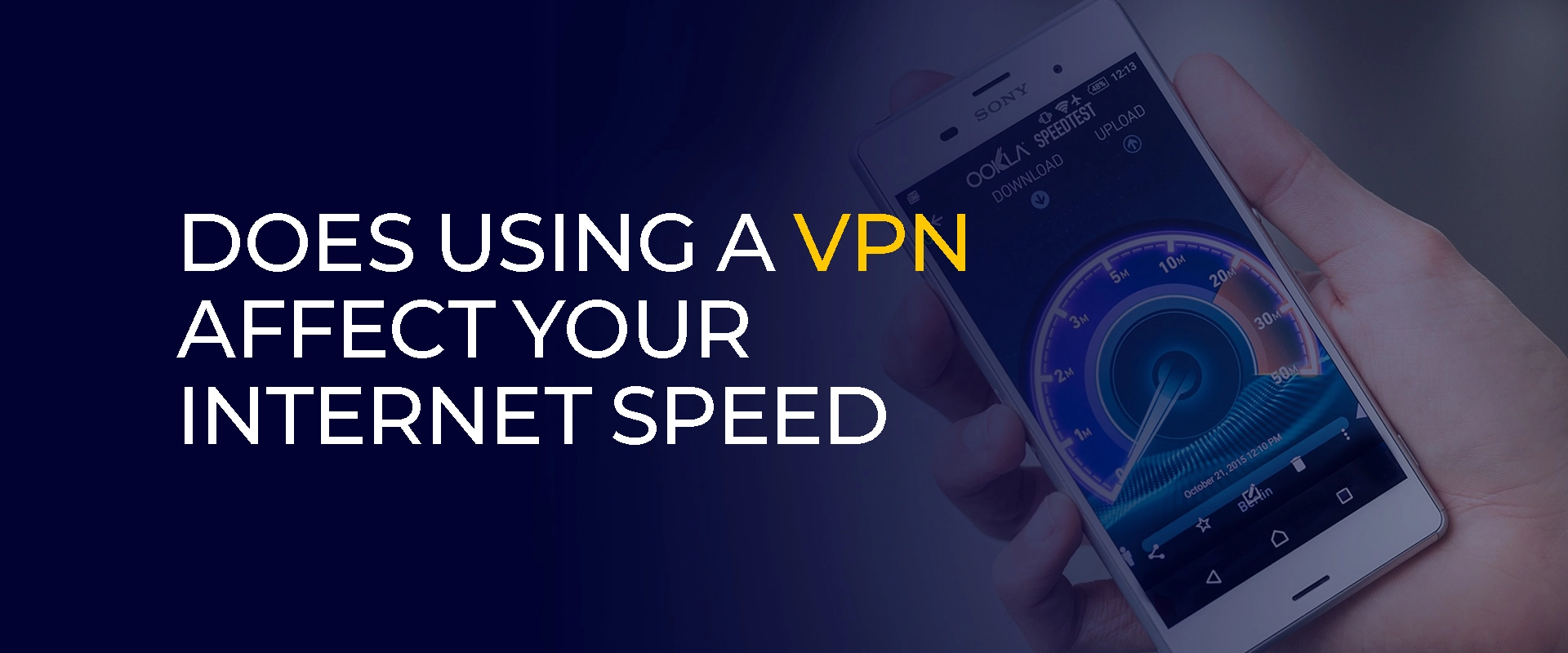 O uso de uma VPN afeta a velocidade da sua Internet