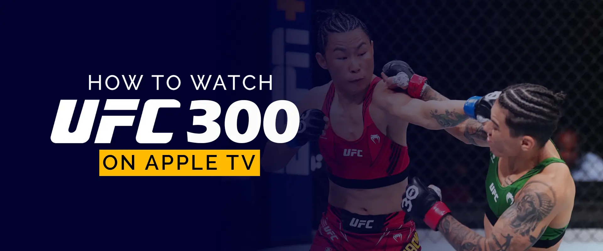 How to Watch UFC 300 on Apple TV
