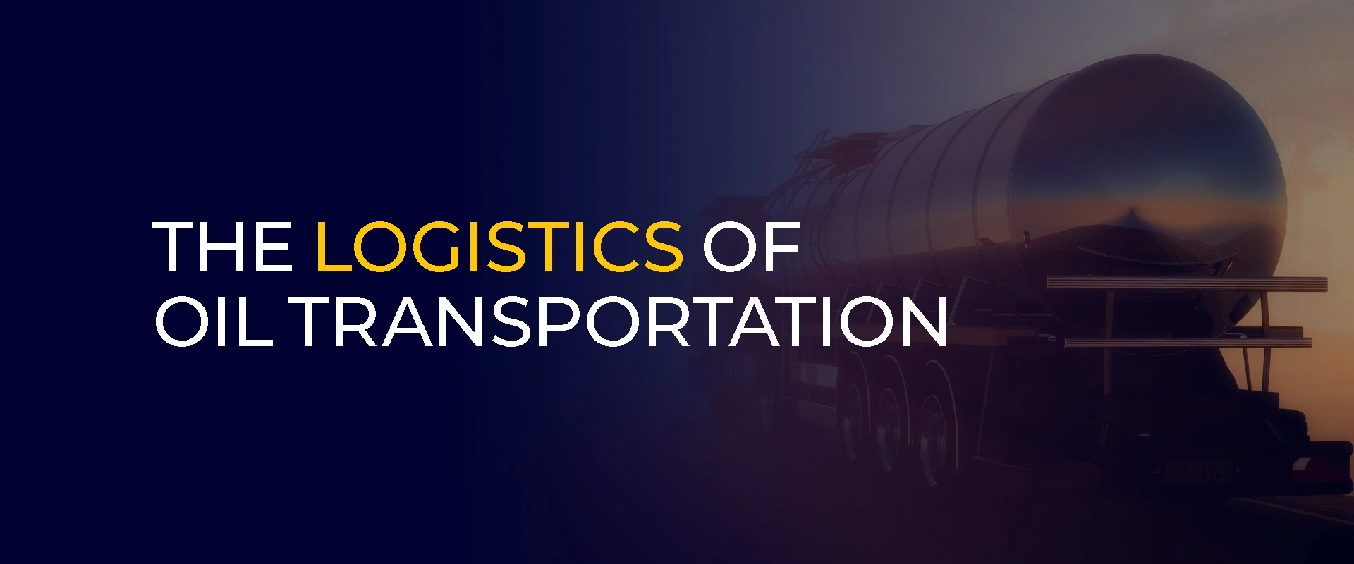 Die Logistik des Öltransports