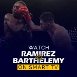 Guarda Jose Ramirez contro Rances Barthelemy sulla smart tv