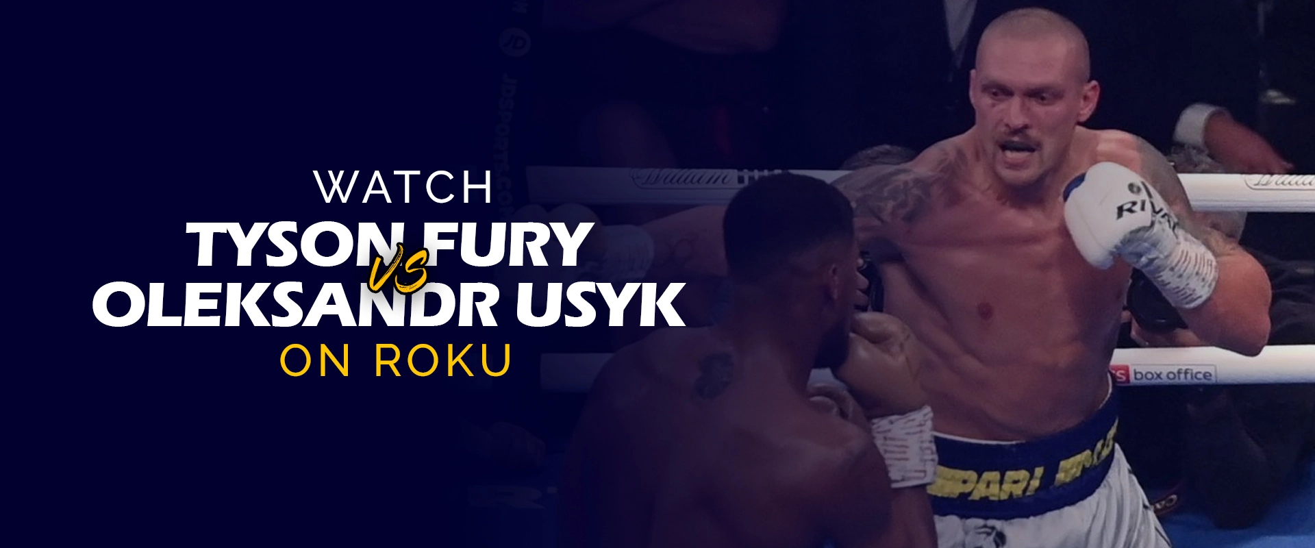 How to watch Tyson Fury vs Oleksandr Usyk on Roku