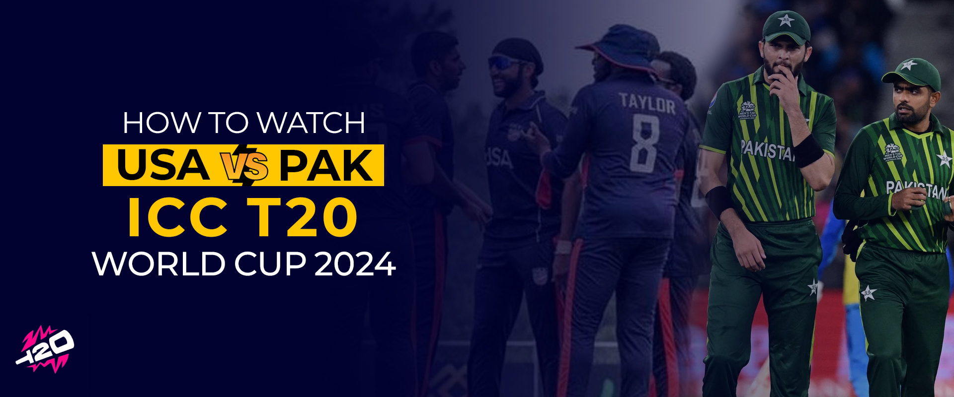 Watch the ICC T20 Men's Cricket World Cup 2024 in the USA on Sling TV🈵