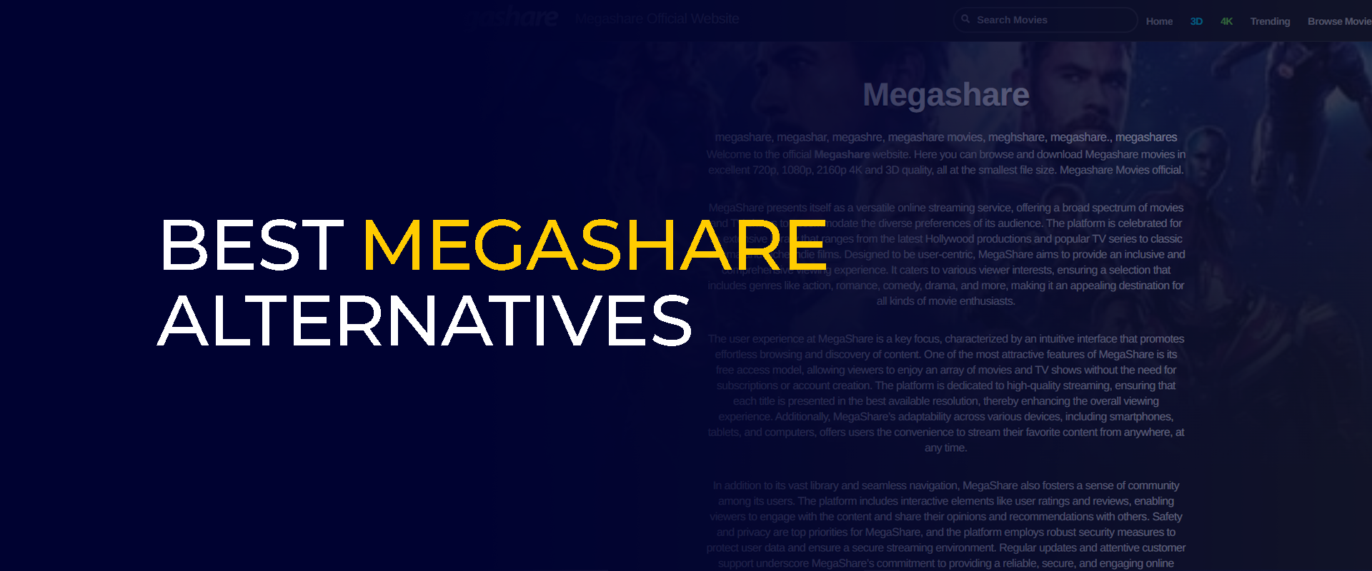 Best MegaShare Alternatives