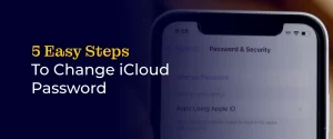 How To Change iCloud Password 