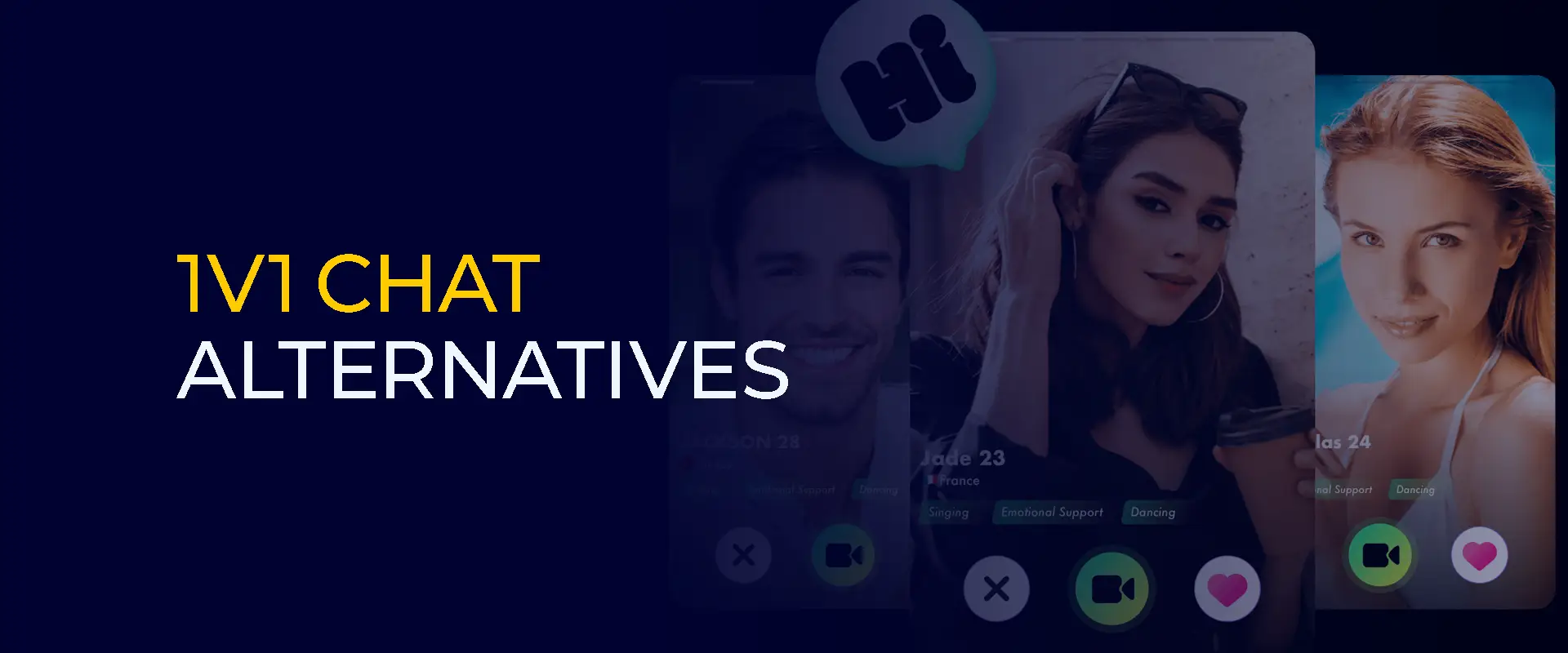 1v1 Chats Alternatives Banner