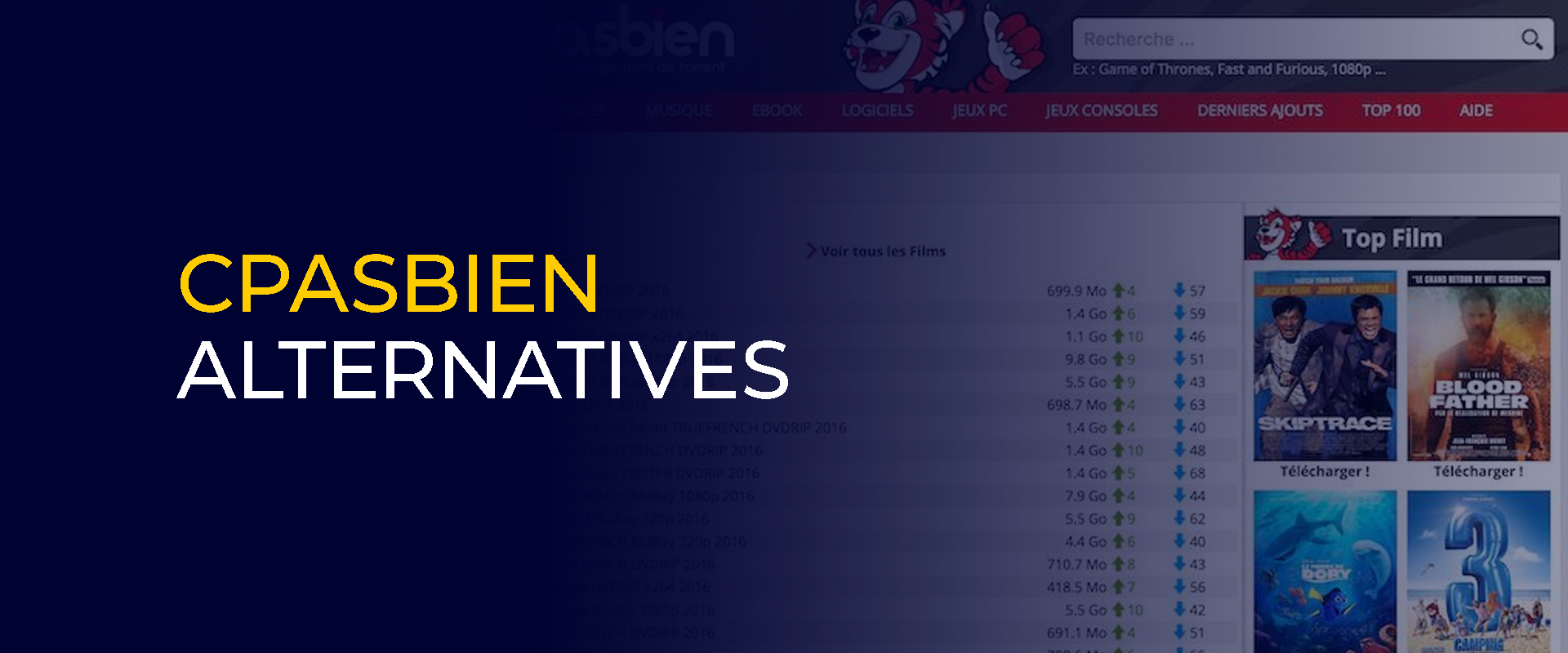 Cpasbien Alternatives Banner