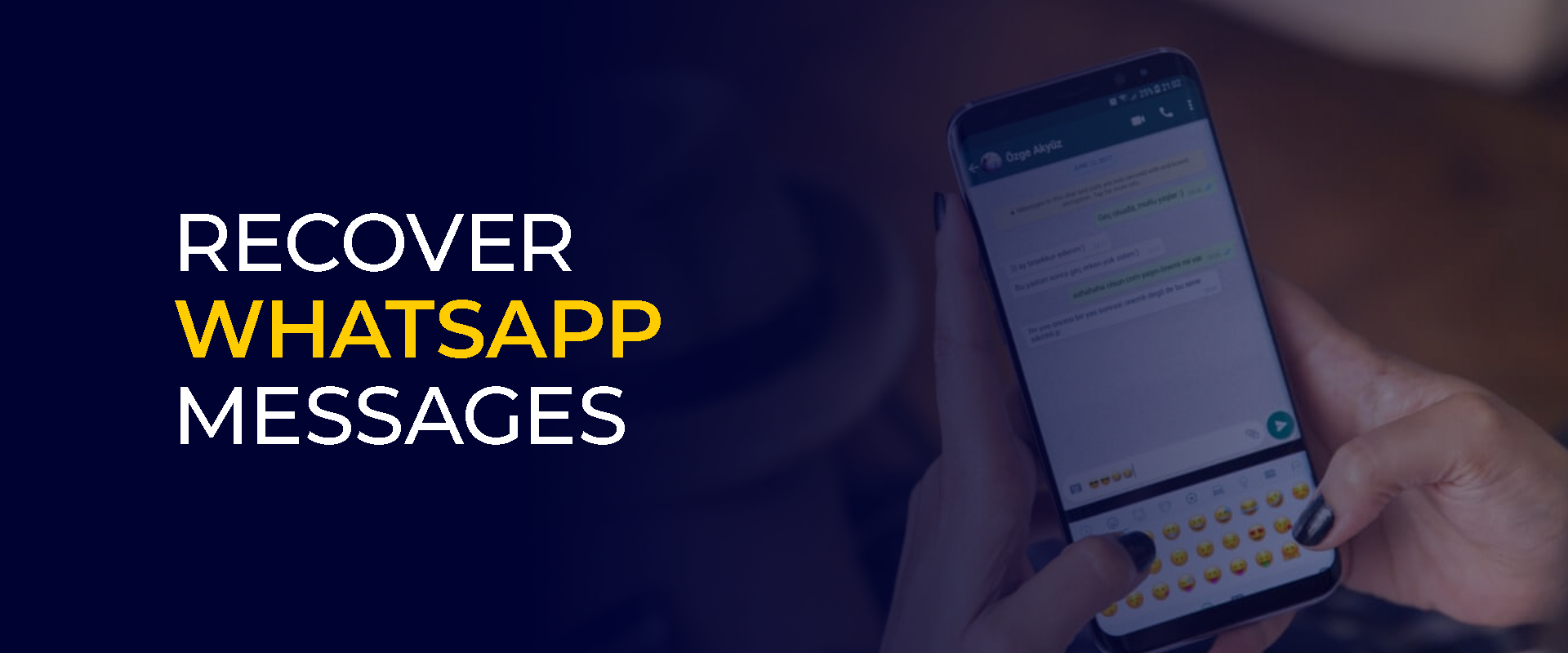 Recover WhatsApp Messages Banner