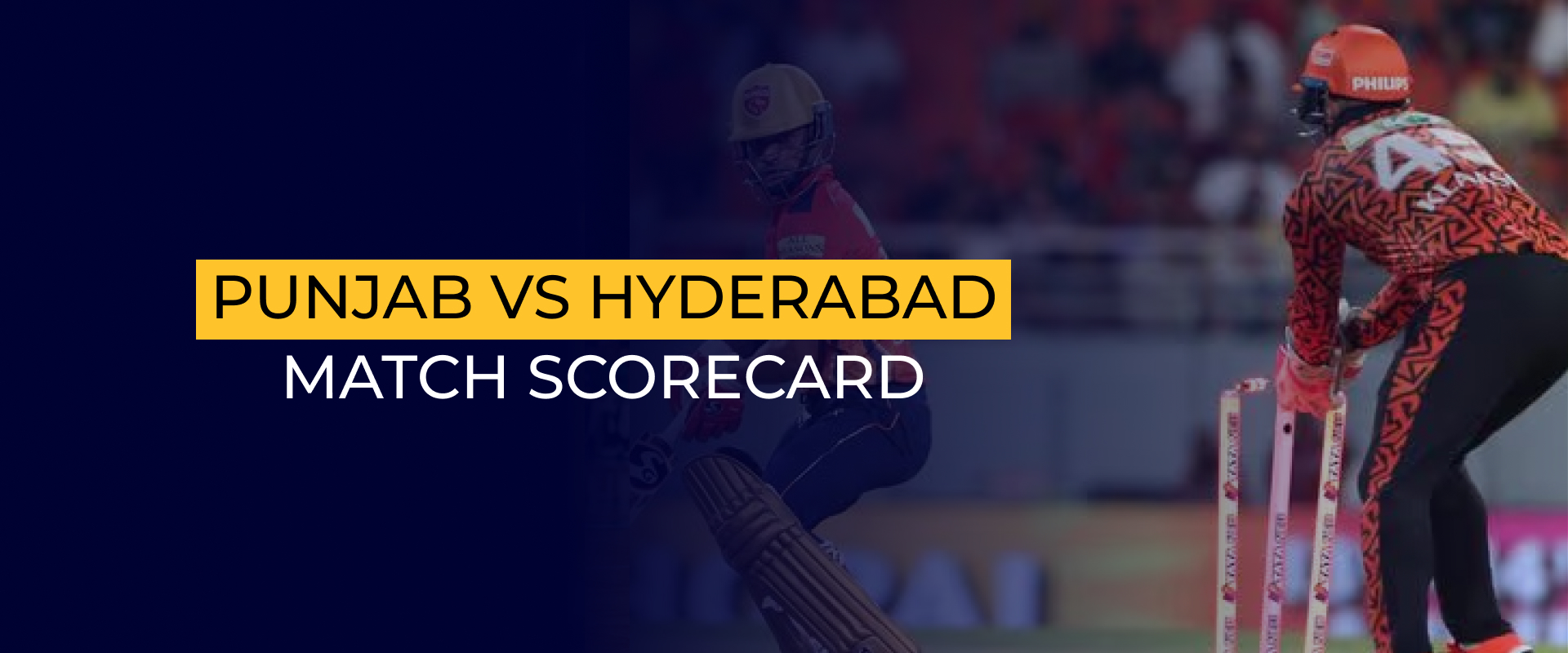 Punjab Kings Vs Sunrisers Hyderabad Match Scorecard