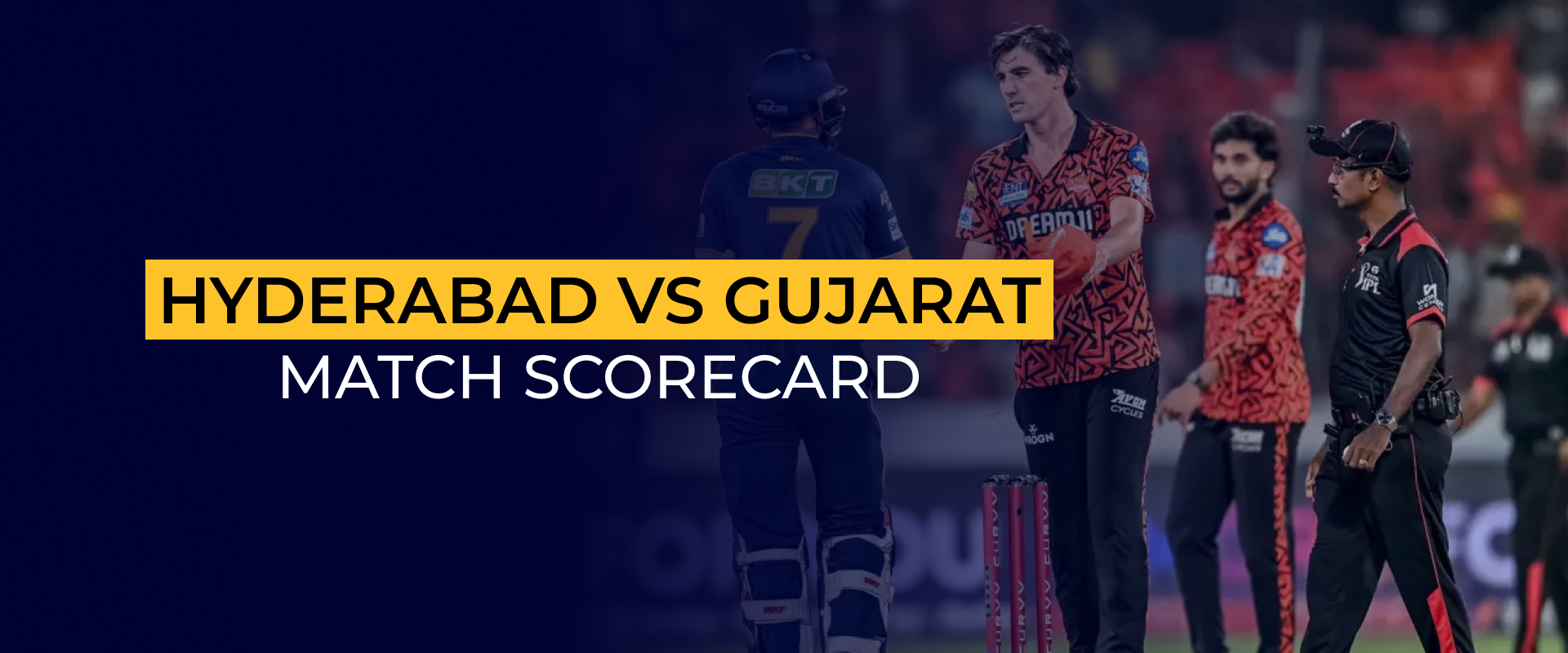 Sunrisers Hyderabad vs Gujarat Titans Match Scorecard 