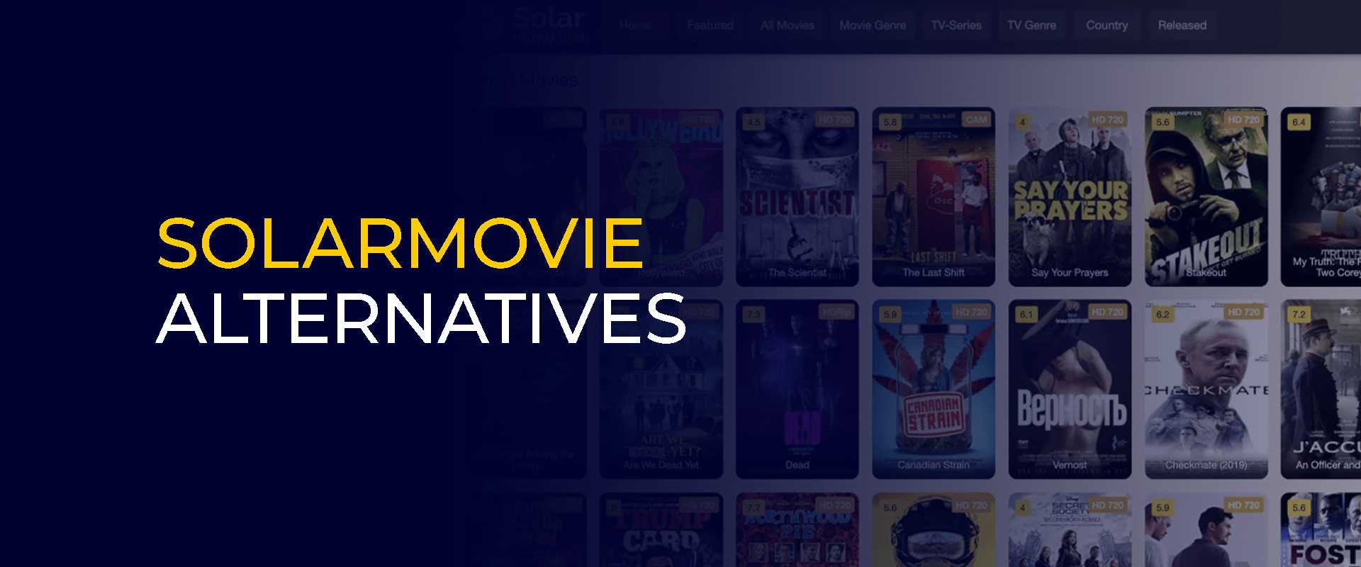 SolarMovie Alternative sites that are working