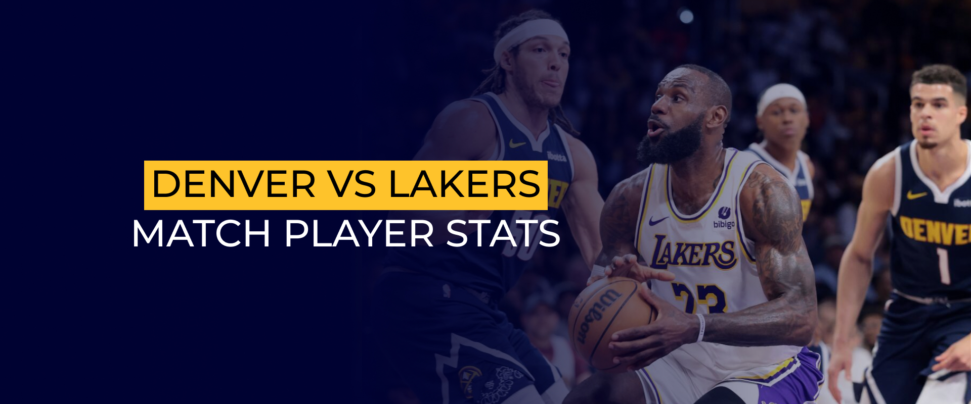 Denver Nuggets Vs Lakers Match Player Stats