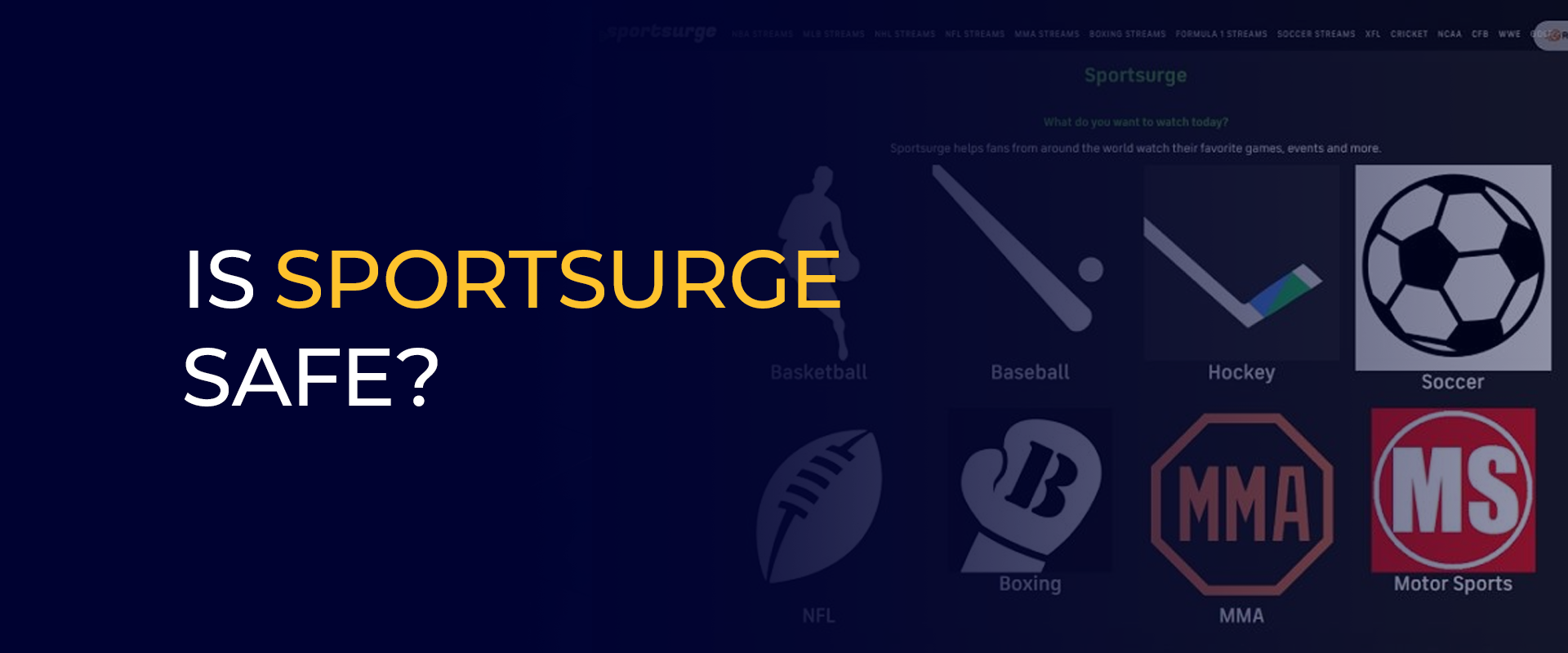 Is Sportsurge Safe 