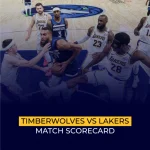 Minnesota Timberwolves vs Lakers Match Player Stats