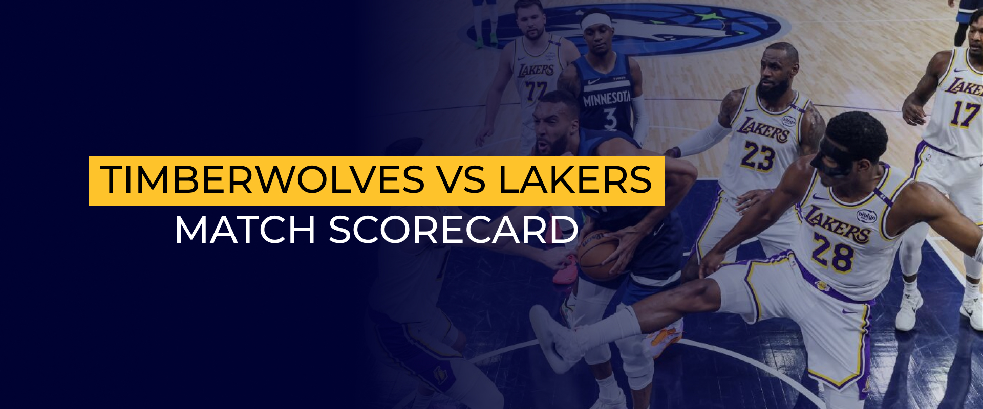 Minnesota Timberwolves vs Lakers Match Player Stats
