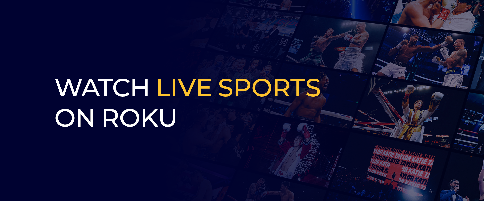 Watch Live Sports on Roku