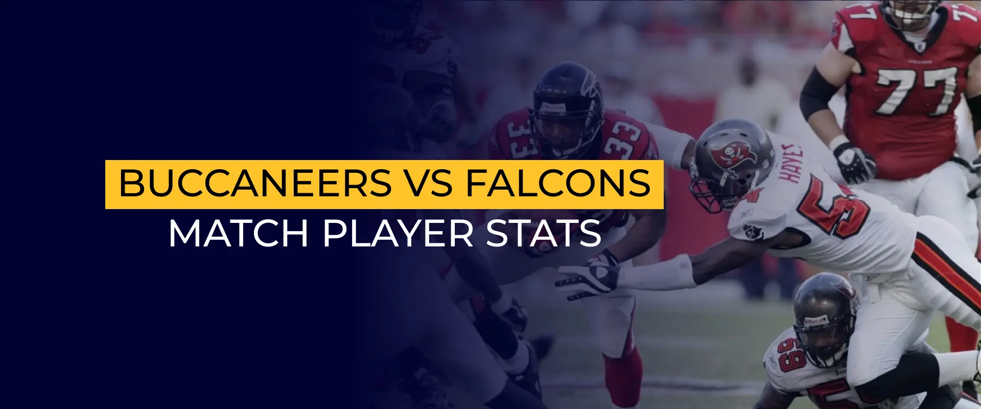 Tampa Bay Buccaneers vs Atlanta Falcons Match Player Stats 