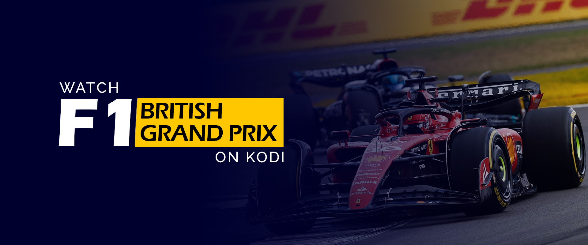 Watch F1 British Grand Prix on Kodi 
