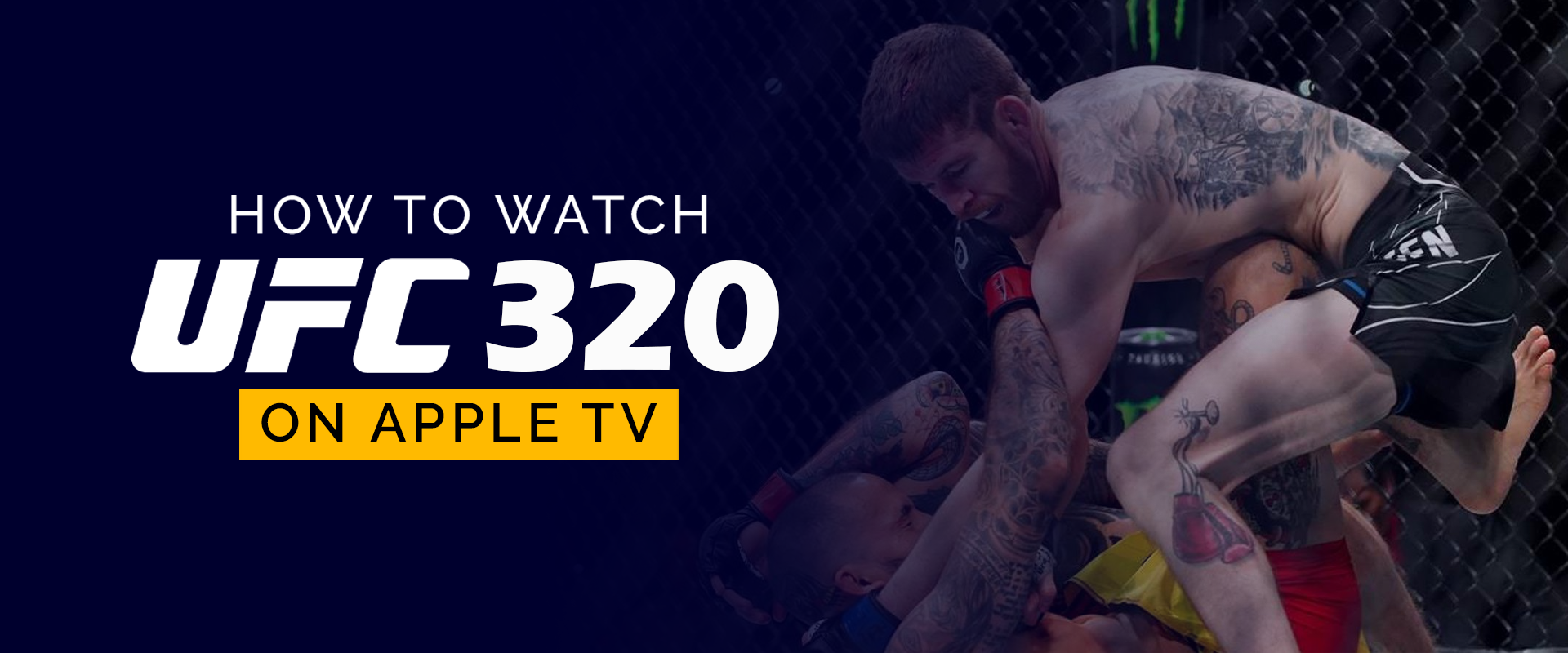 Watch UFC 320 on Apple TV