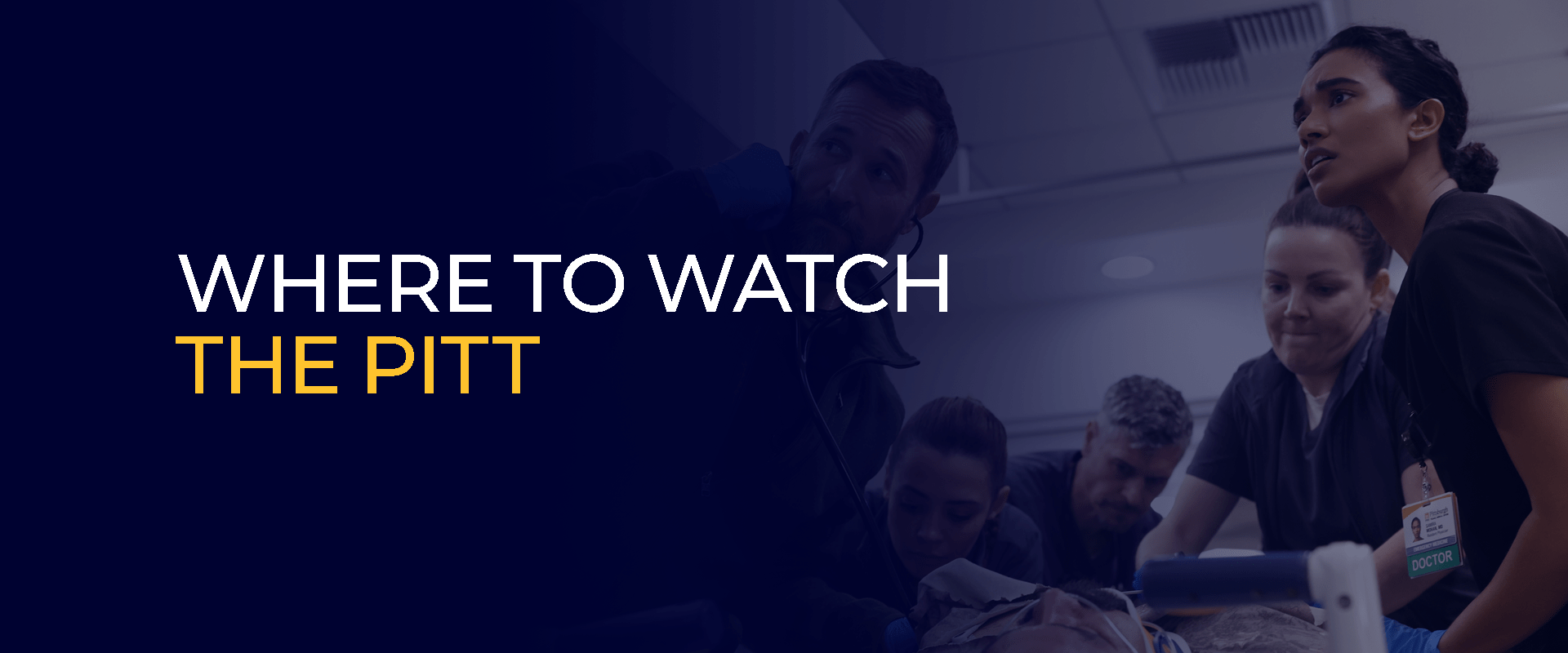 Where to Watch the Pitt 